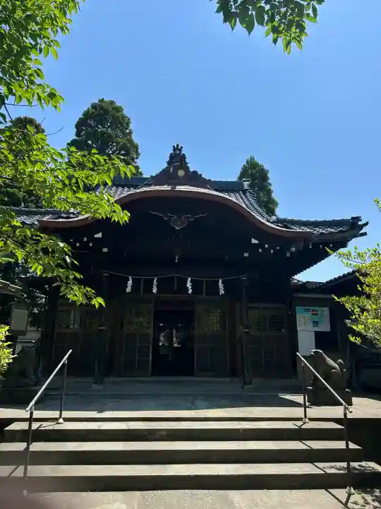 越中白山総社の本殿・本堂