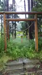 神社(名称不明)の鳥居