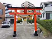 津島社(日吉神社境外社)の鳥居
