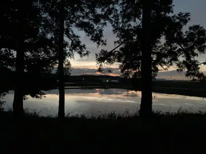 八幡神社の景色