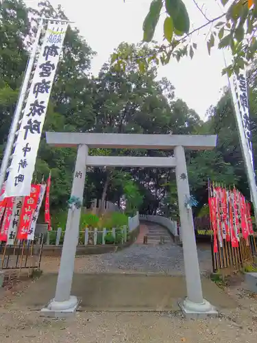白山神社（二子町）の鳥居