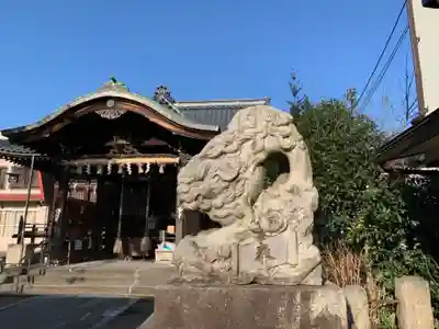 火産霊神社の狛犬