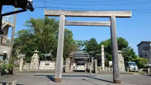 赤須賀神明社の鳥居