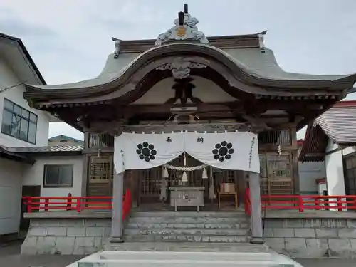 相馬神社の本殿