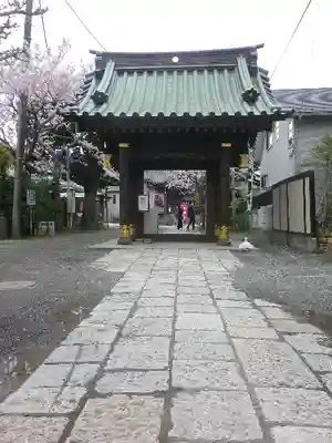 妙隆寺の山門・神門