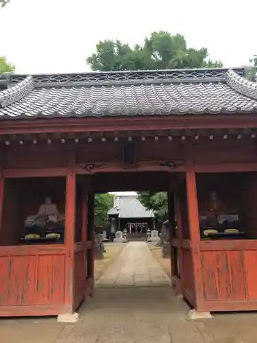 赤塚諏訪神社の山門