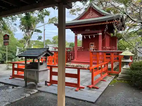 旗上弁財天社の本殿・本堂