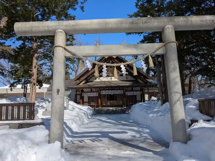 新琴似神社の鳥居