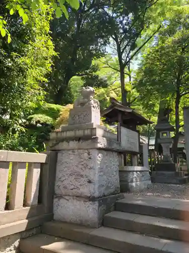 調神社の狛犬