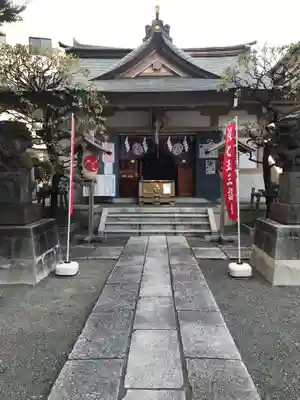 穏田神社の本殿・本堂