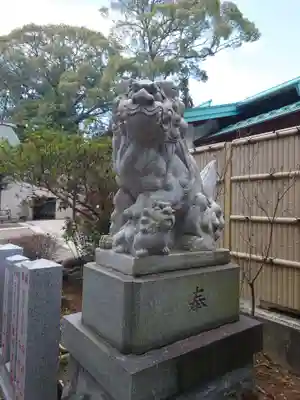 柴崎神社の狛犬