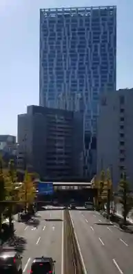 宮益御嶽神社の周辺