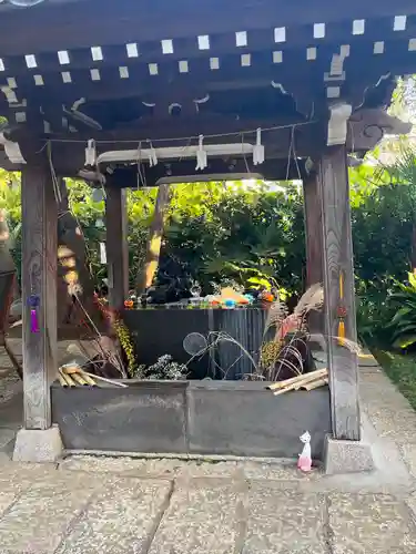 法輪寺の手水舎