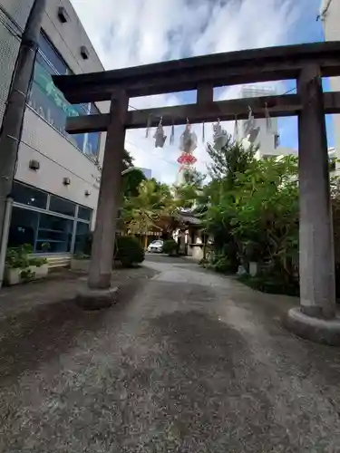 小梳神社の鳥居