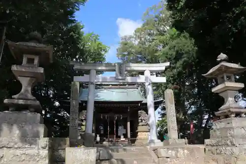 熊野福藏神社の鳥居