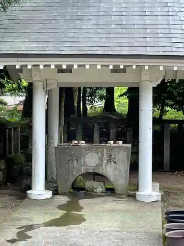 串間神社の手水