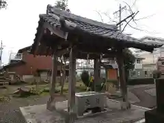 手力雄神社の手水