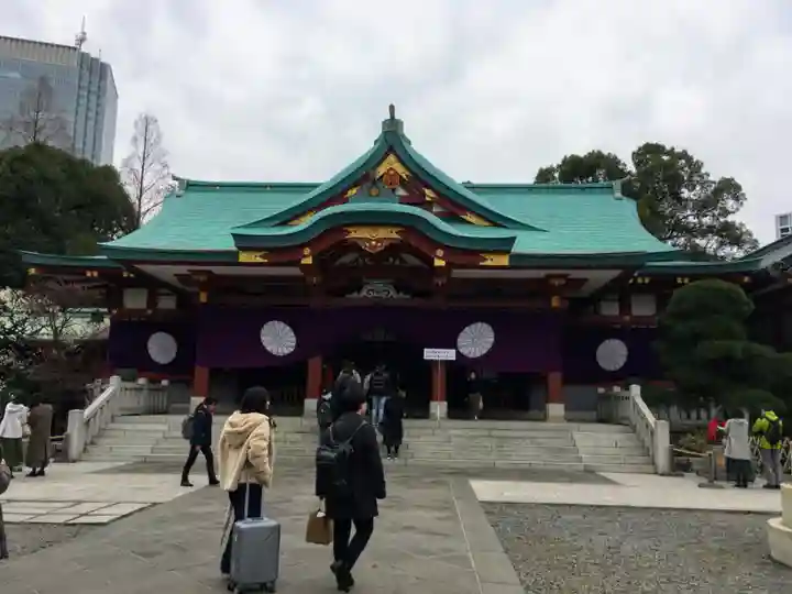 日枝神社の本殿・本堂