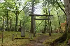 深山巴の宿の鳥居