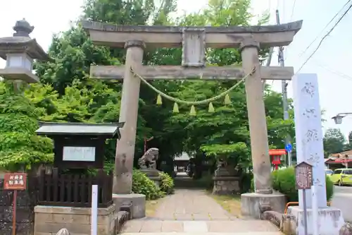 神炊館神社 ⁂奥州須賀川総鎮守⁂の鳥居
