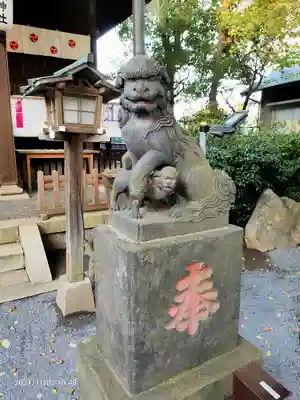 七社神社の狛犬