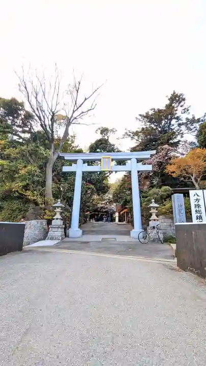 検見川神社の鳥居