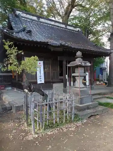 佐間天神社の本殿・本堂