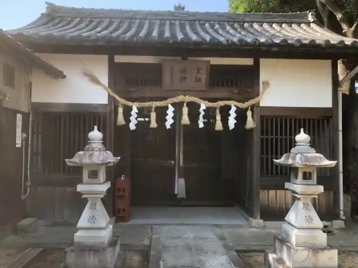 波多神社の本殿・本堂