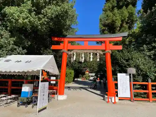 賀茂別雷神社（上賀茂神社）の鳥居