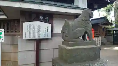 戸越八幡神社の狛犬