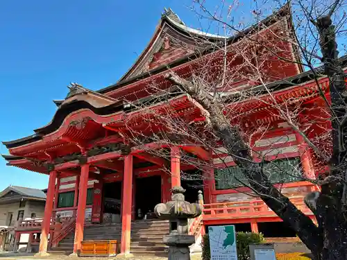 甲斐善光寺の本殿