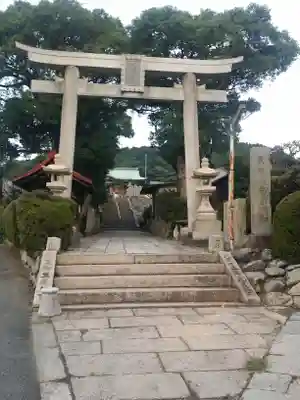 富島八幡神社の鳥居