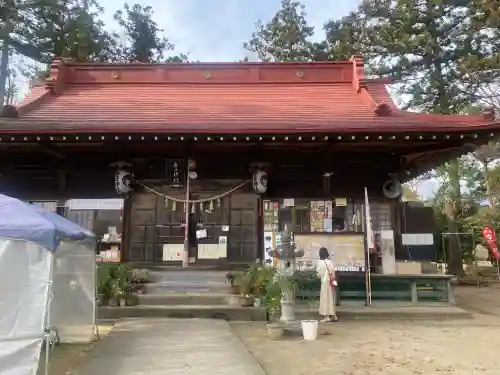 岡部春日神社～👹鬼門よけの🌺花咲く🌺やしろ～(福島県)