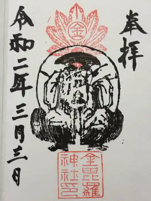 金毘羅神社の御朱印