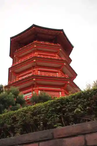 金乗院放光寺の塔