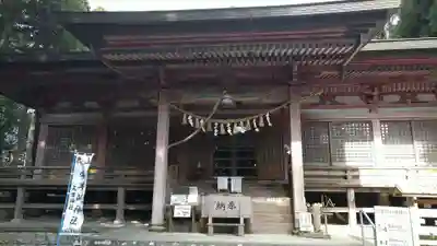 零羊崎神社の本殿・本堂