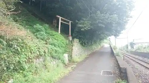 龍神社の鳥居