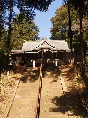 西八朔杉山神社の本殿・本堂