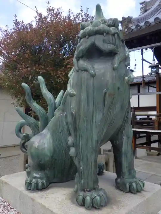野田恵美須神社の狛犬