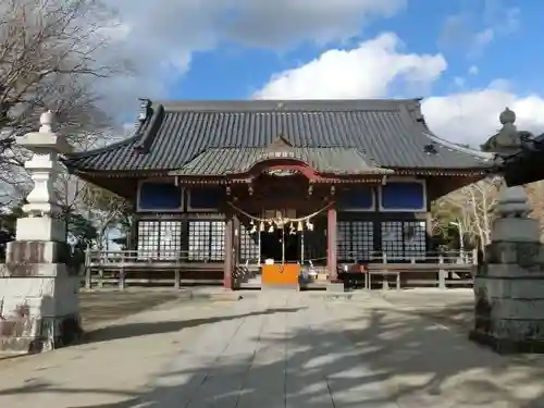 白子神社の本殿・本堂