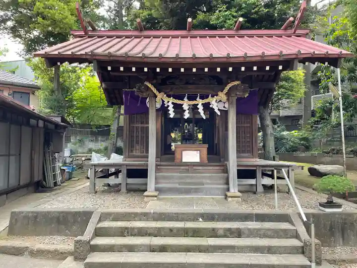 弦巻神社の本殿・本堂