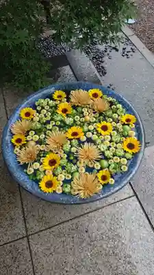 行田八幡神社の手水舎