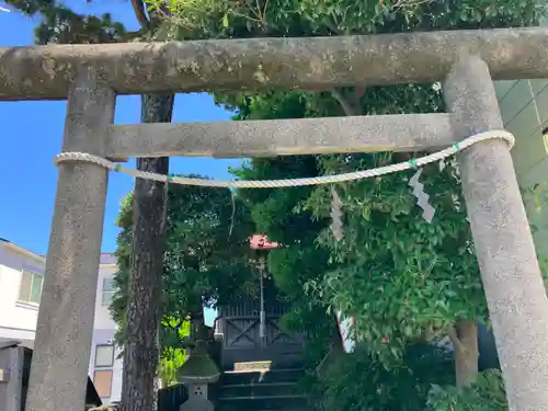 穐葉神社の鳥居