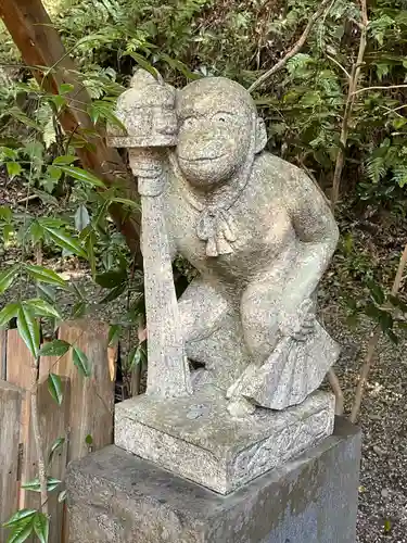 大豊神社の狛犬