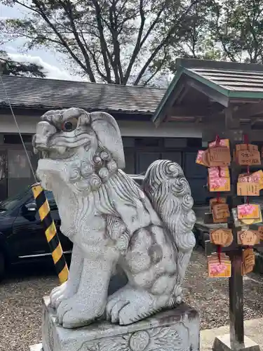 櫻岡大神宮の狛犬
