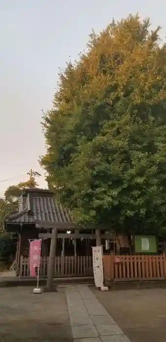 柳原稲荷神社の鳥居