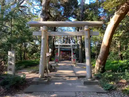 息栖神社の鳥居