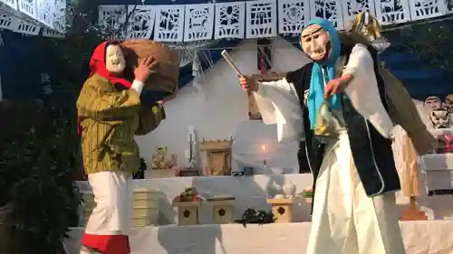 桑野内神社の神楽