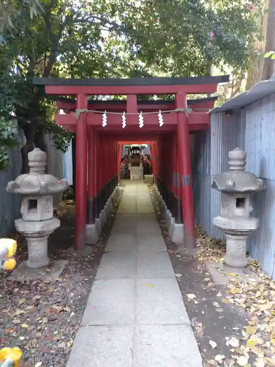 花園神社の鳥居