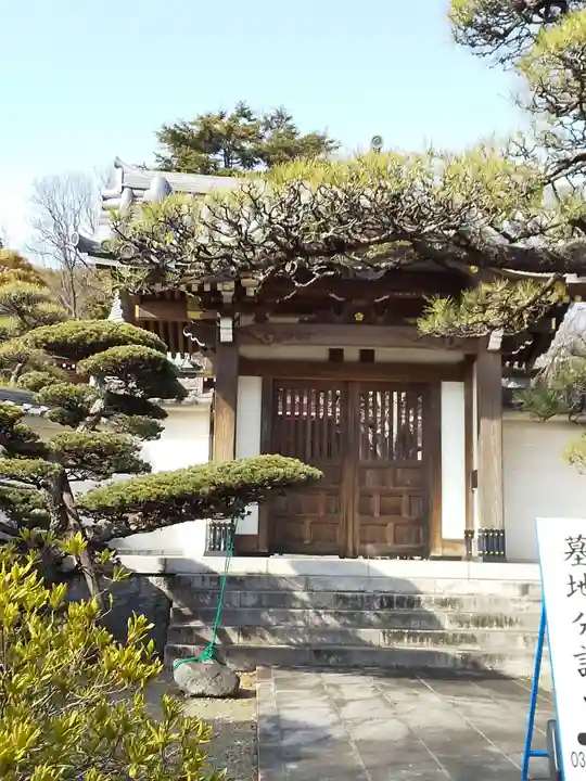 禪定院の山門・神門